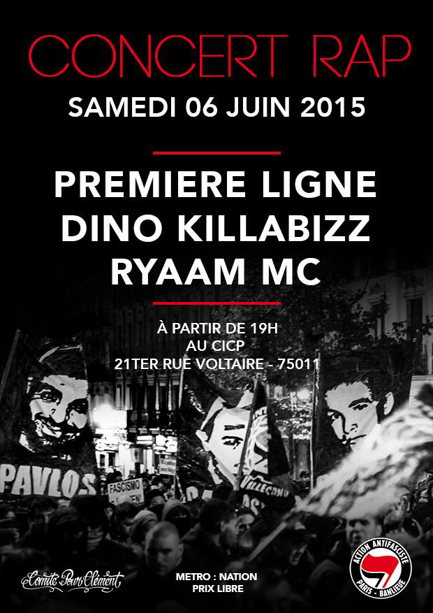 Concert à Paris le 06 juin 2015