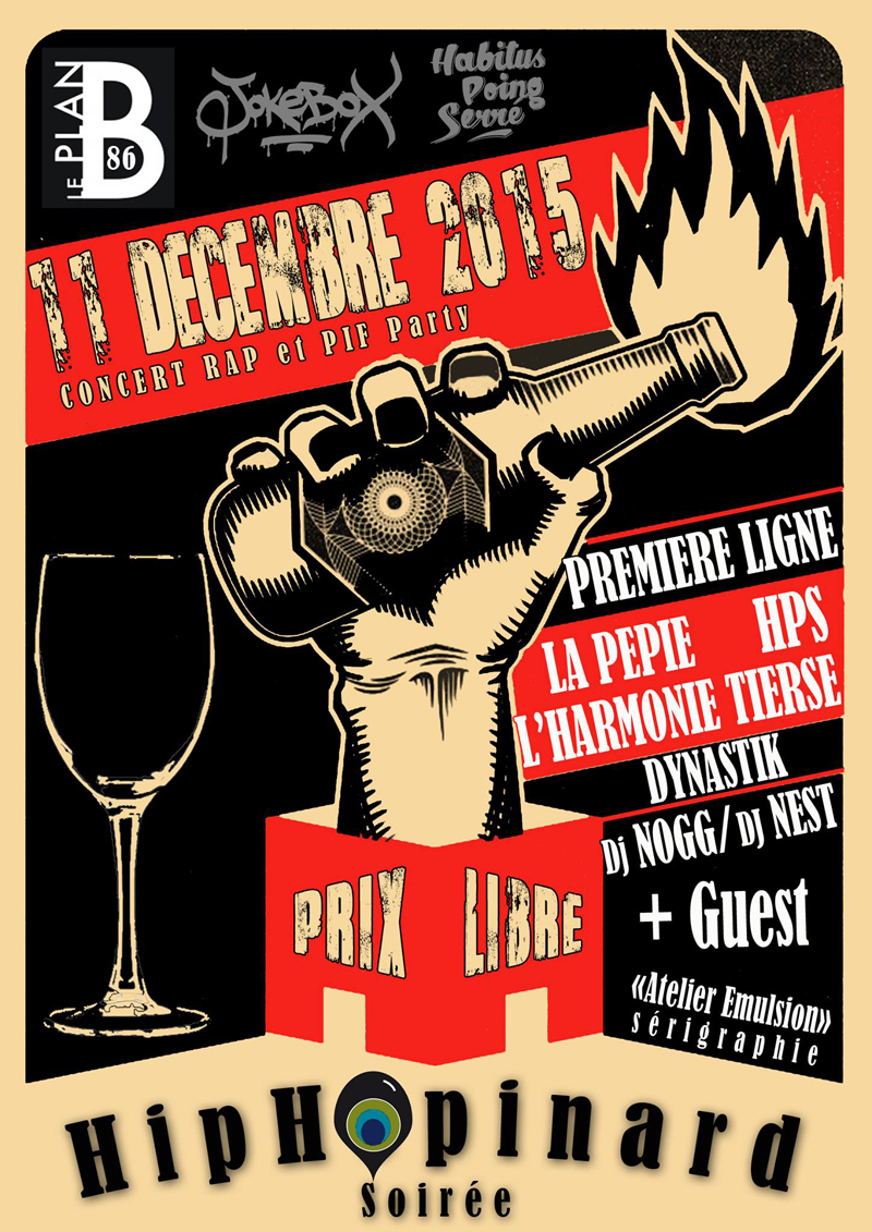 Concert à Poitiers le 11 décembre 2015
