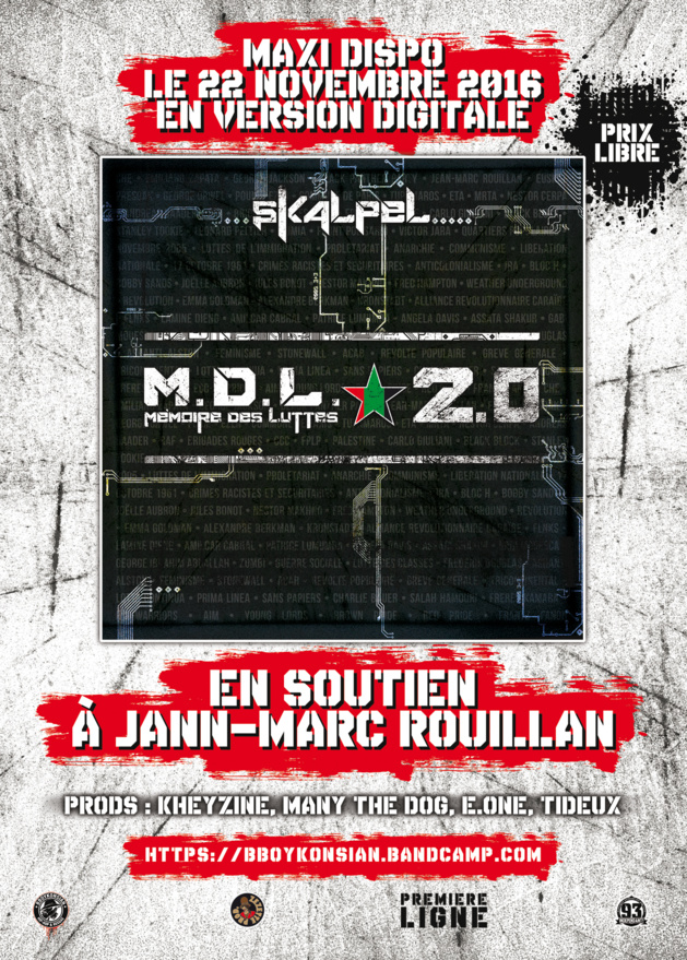 Le maxi 'M.D.L. 2.0' de Skalpel disponible en version digitale le 22 novembre 2016
