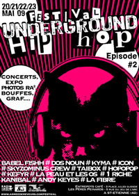 Festival Underground Hip-Hop #2 à St-Etienne du 20 au 23 mai 2009