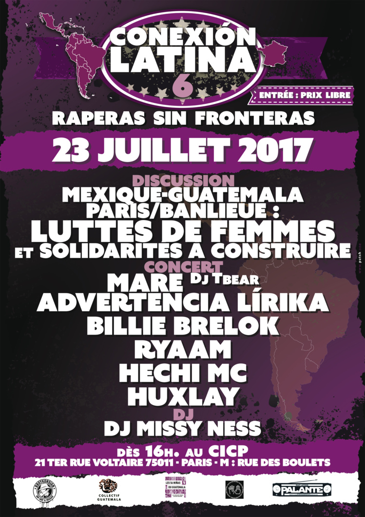 Soirée "Conexión Latina 6" à Paris le 23 juillet 2017 Soirée "Conexión Latina 6" à Paris le 23 juillet 2017