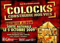 'Construire nos vies', l'album de Colocks, en sortie nationale le 05 octobre 2009