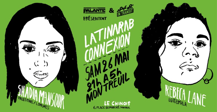 Soirée "LatinArab Connexion" avec Shadia Mansour & Rebeca Lane le 26 mai 2018 Soirée "LatinArab Connexion" avec Shadia Mansour & Rebeca Lane le 26 mai 2018