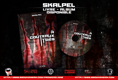 Sortie du livre-album 'A couteaux-tirés' de Skalpel